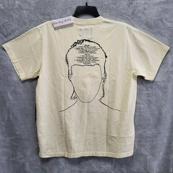 Midnight Studios X David Bowie Off White T-Shirt Mens Sz XL NWT - Picture 2 of 7